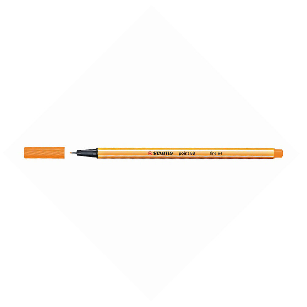 STABILO ΜΑΡΚΑΔΟΡΟΣ 88 No54 ORANGE  (Το προιόν πωλείται σε μεμονωμένα τεμάχια του ενός)
