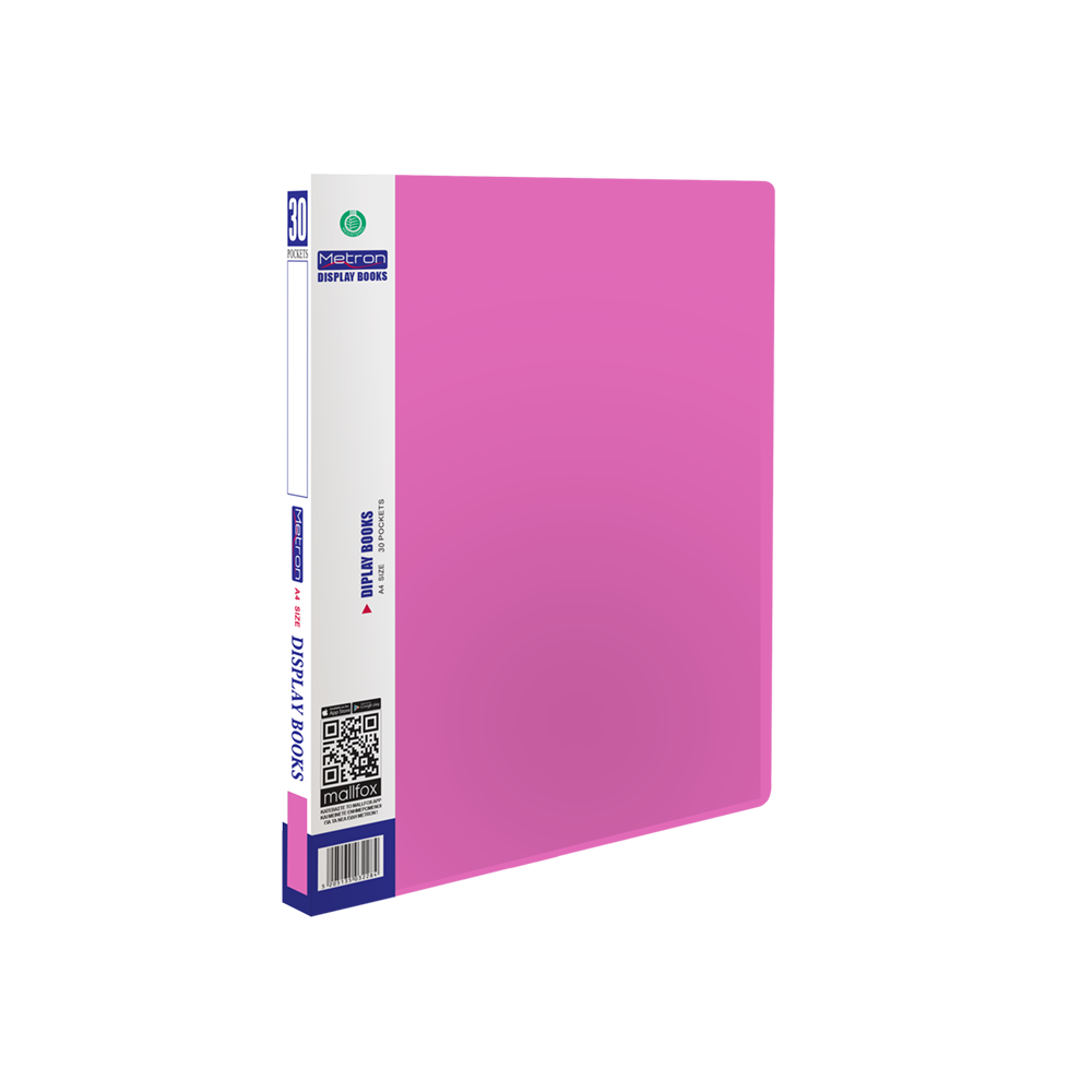 METRON ΣΟΥΠΛ Α4 30 ΘΕΣΕΩΝ PASTEL ΡΟΖ