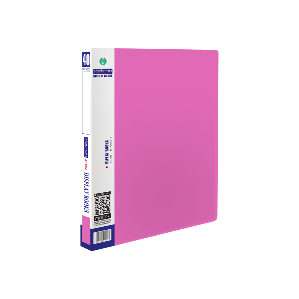 METRON ΣΟΥΠΛ Α4 40 ΘΕΣΕΩΝ PASTEL ΡΟΖ
