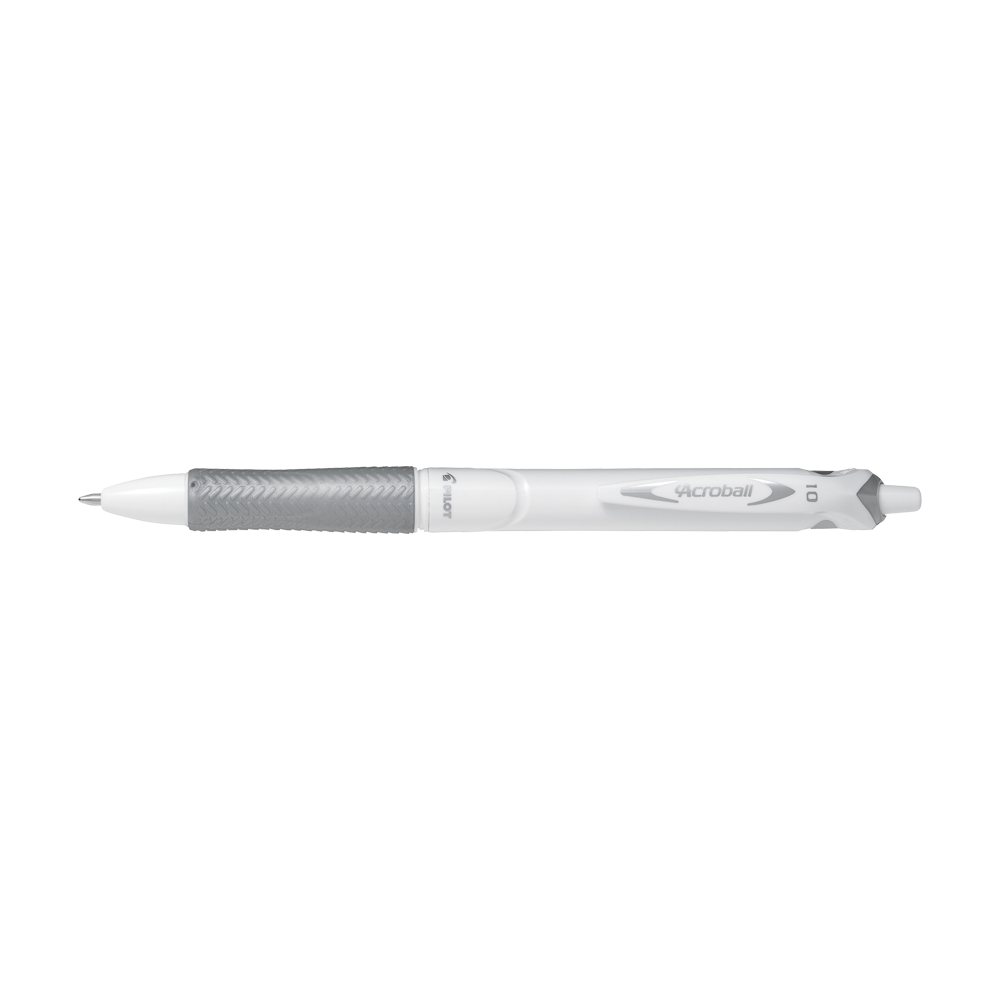 PILOT ΣΤΥΛΟ ACROBALL PURE WHITE 1.0mm MEDIUM ΜΑΥΡΟ BEGREEN  (Το προιόν πωλείται σε μεμονωμένα τεμάχια του ενός)