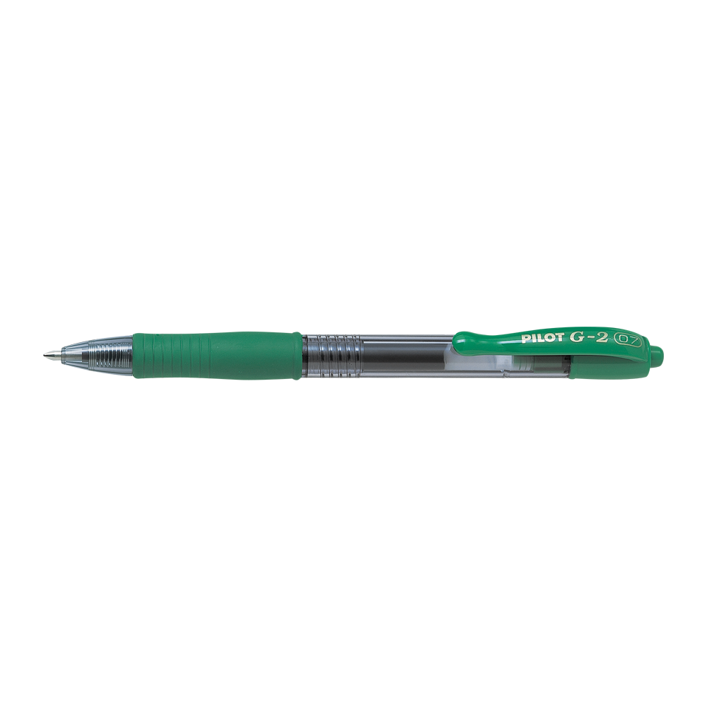 PILOT ΣΤΥΛΟ G-2+ (PLUS) 0.7mm ΠΡΑΣΙΝΟ BEGREEN 12 ΤΕΜΑΧΙΑ (Το προιόν πωλείται σε μεμονωμένα τεμάχια του ενός)