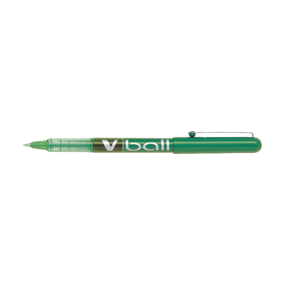PILOT ΣΤΥΛΟ ΥΓΡΗΣ ΜΕΛΑΝΗΣ V-BALL 0.5mm FINE ΠΡΑΣΙΝΟ 12 ΤΕΜΑΧΙΑ (Το προιόν πωλείται σε μεμονωμένα τεμάχια του ενός)