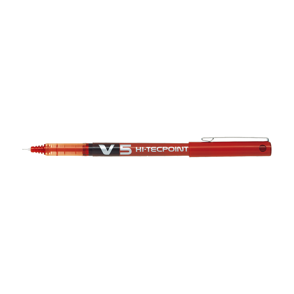 PILOT ΣΤΥΛΟ ΥΓΡΗΣ ΜΕΛΑΝΗΣ V5 HI-TECPOINT 0.5mm ΚΟΚΚΙΝΟ 12 ΤΕΜΑΧΙΑ (Το προιόν πωλείται σε μεμονωμένα τεμάχια του ενός)
