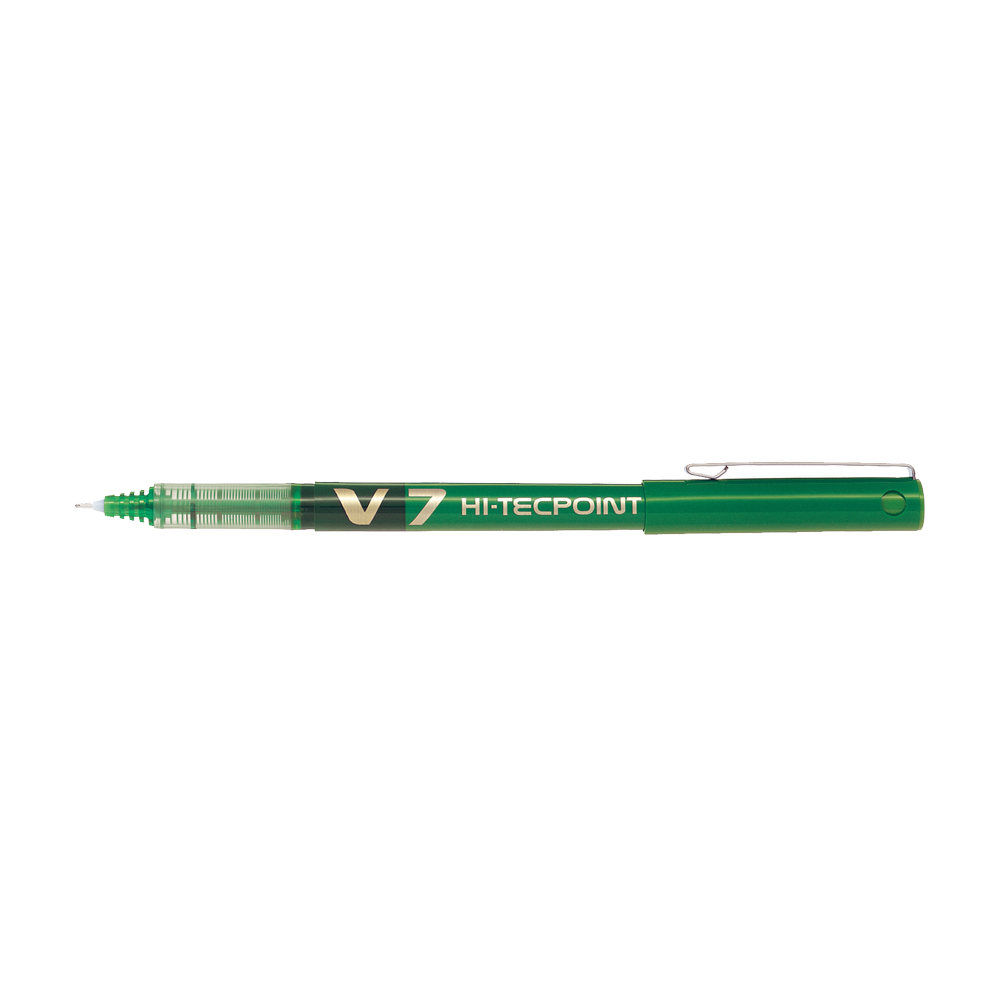 PILOT ΣΤΥΛΟ ΥΓΡΗΣ ΜΕΛΑΝΗΣ V7 HI-TECPOINT 0.7mm ΠΡΑΣΙΝΟ 12 ΤΕΜΑΧΙΑ (Το προιόν πωλείται σε μεμονωμένα τεμάχια του ενός)