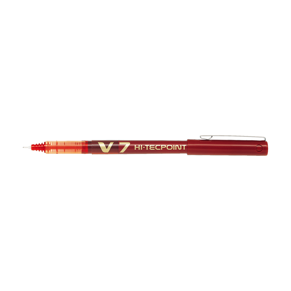 PILOT ΣΤΥΛΟ ΥΓΡΗΣ ΜΕΛΑΝΗΣ V7 HI-TECPOINT 0.7mm ΚΟΚΚΙΝΟ 12 ΤΕΜΑΧΙΑ (Το προιόν πωλείται σε μεμονωμένα τεμάχια του ενός)