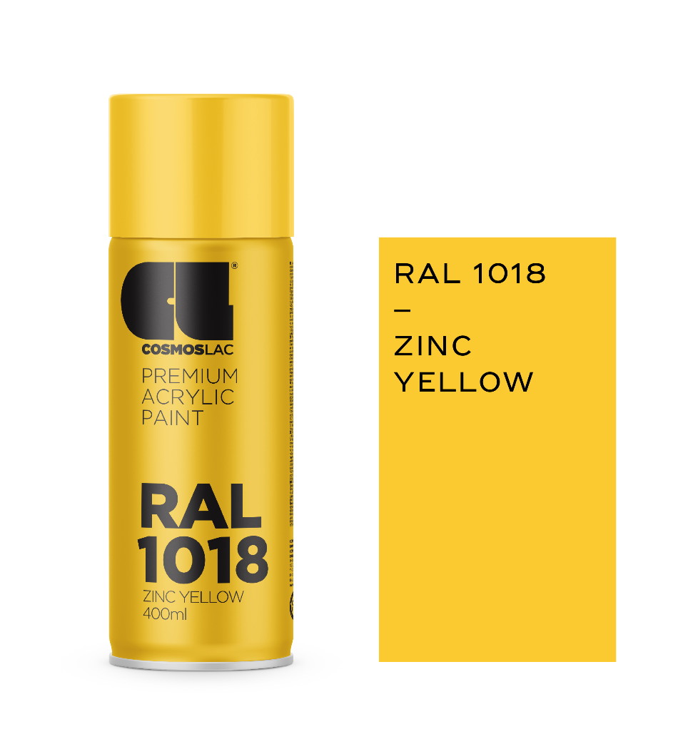 ΣΠΡΕΙ ΧΡΩΜΑΤΟΣ 1018 ZINC YELLOW 400ml