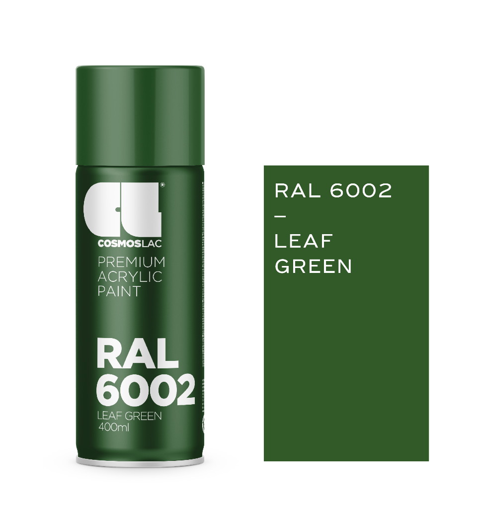 ΣΠΡΕΙ ΧΡΩΜΑΤΟΣ 6002 LEAF GREEN 400ml ΣΠΡΕΙ ΧΡΩΜΑΤΟΣ 6002 LEAF GREEN 400ml