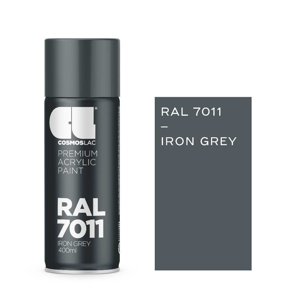 SPRAY COSMOS RAL 7011 IRON GREY N305 SPRAY COSMOS RAL 7011 IRON GREY N305