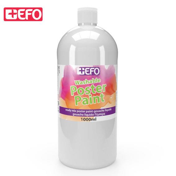 Τέμπερα +Efo 1000ml Άσπρο