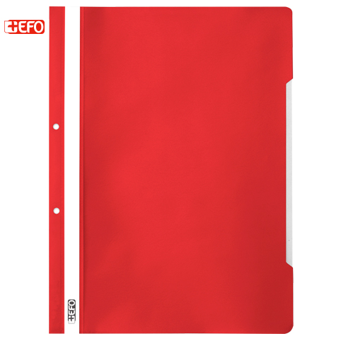 Ντοσιέ με Έλασμα και τρύπες Κόκκινο