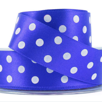 Κορδέλα Fabi Πουά 25mm x 20m Μπλε