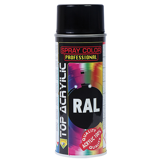 Ακρυλικό χρώμα σε σπρέι 400ml Μαύρο Glossy Ακρυλικό χρώμα σε σπρέι 400ml Μαύρο Glossy