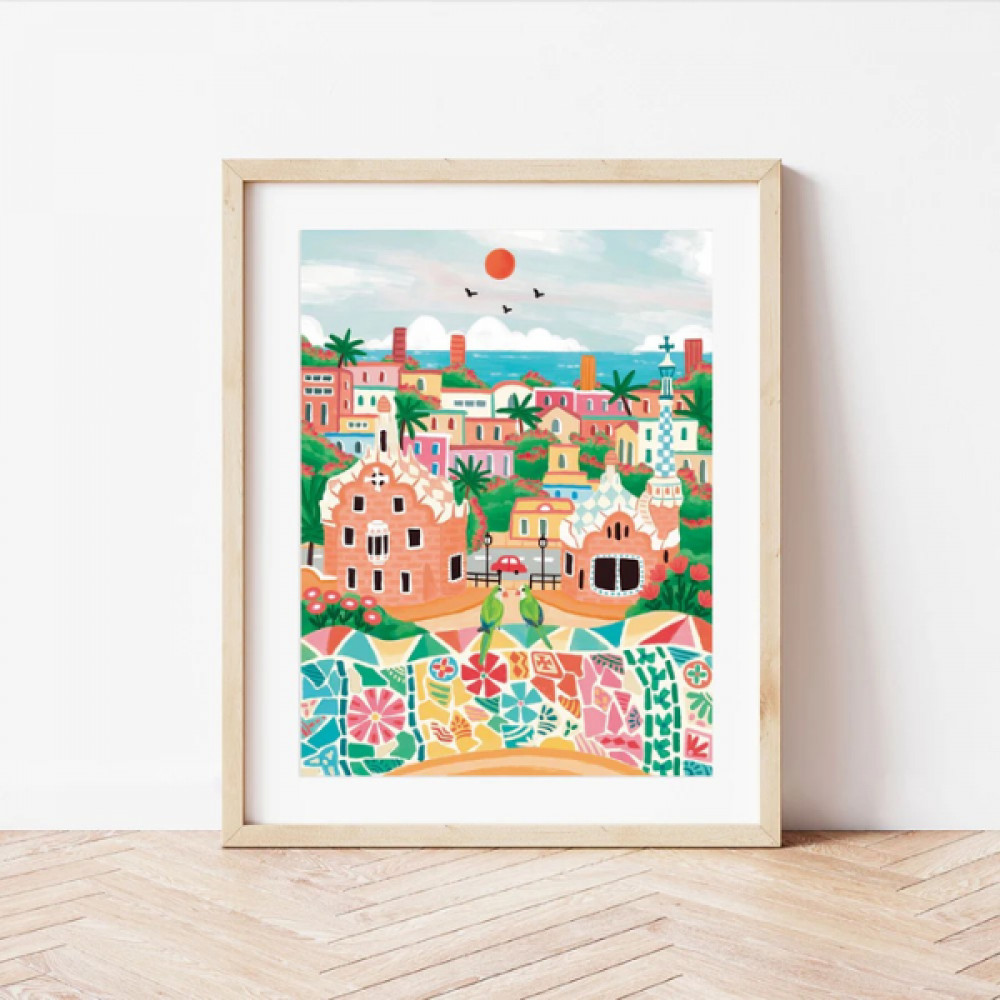 La Petite Epicerie Σετ Ζωγραφικής ''Petit Pinceau'' Barcelona