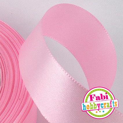 Κορδέλα Fabi Σατέν 15mm x 50y Ροζ