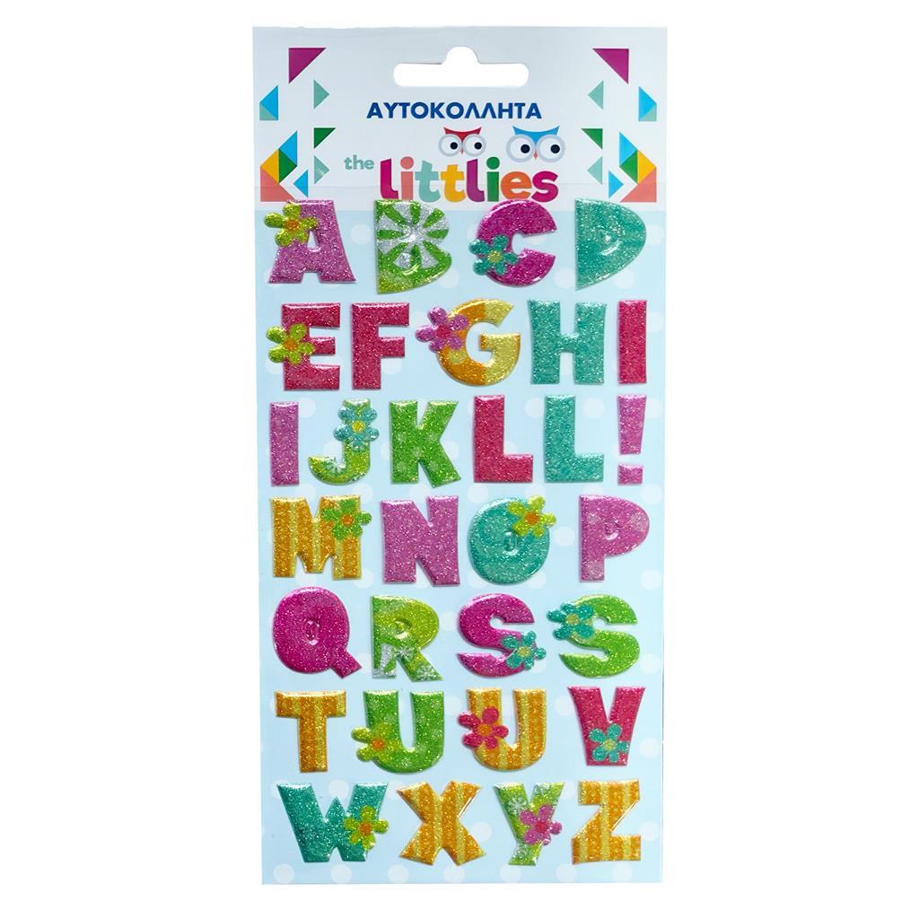 ΑΥΤΟΚΟΛΛΗΤΑ 10X22EK ΑΛΦΑΒΗΤΑ THE LITTLIES ΑΥΤΟΚΟΛΛΗΤΑ 10X22EK ΑΛΦΑΒΗΤΑ THE LITTLIES