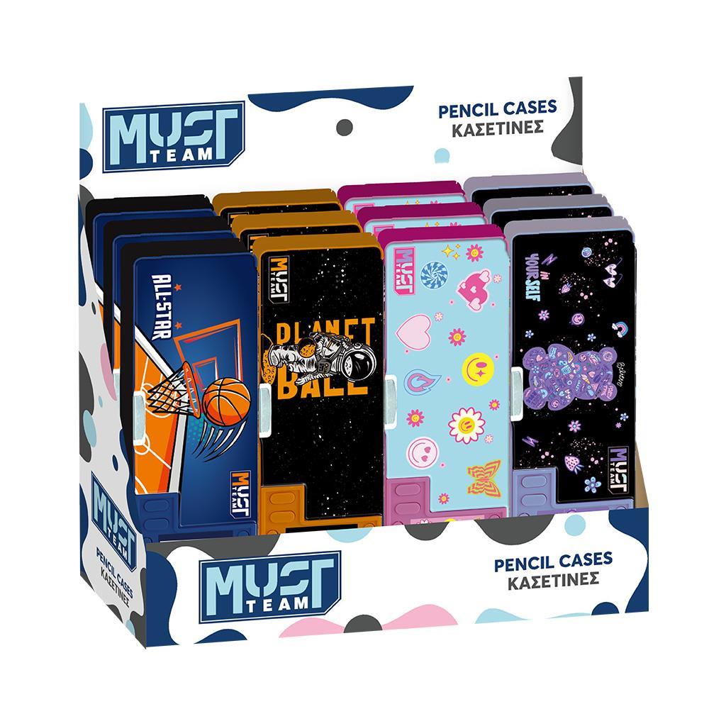 Κασετίνα Must Team με Μαγνητικό Κούμπωμα ΑΡΚΟΥΔΑΚΙ