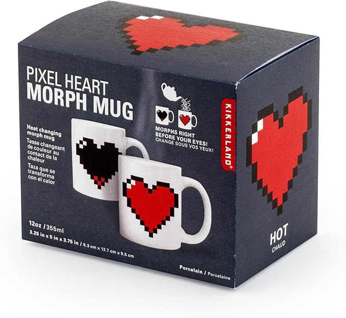 Κούπα που αλλάζει χρώμα και αντιδρά στη θερμότητα – Διασκεδαστικό δώρο για καφέ, ζεστό κακάο και ζεστά ροφήματα
