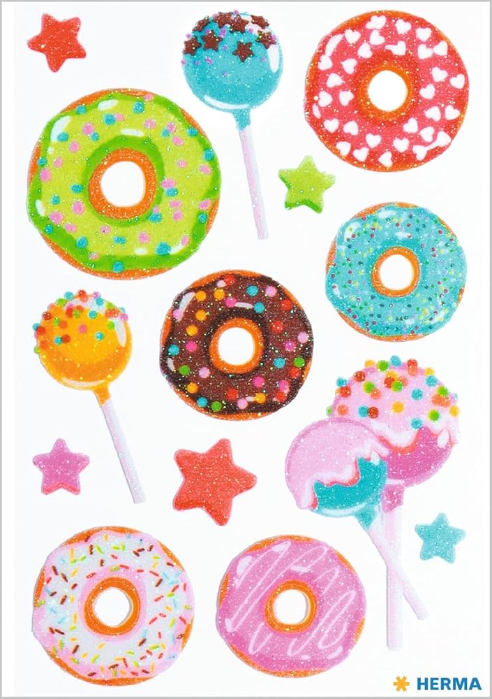 HERMA ΑΥΤΟΚΟΛΛΗΤΑ MAGIC SWEETS