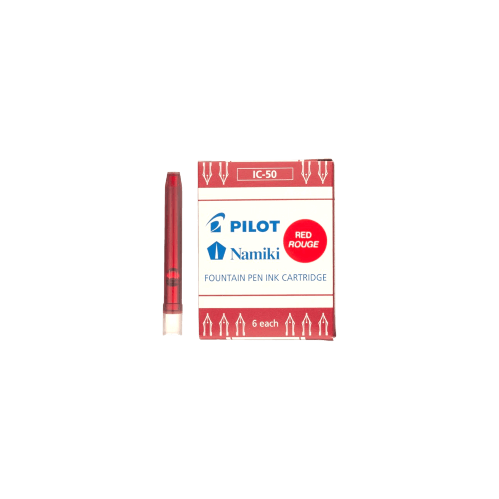 PILOT FINE WRITING ΜΕΛΑΝΙ ΑΜΠΟΥΛΑ IC50 ΚΟΚΚΙΝΟ