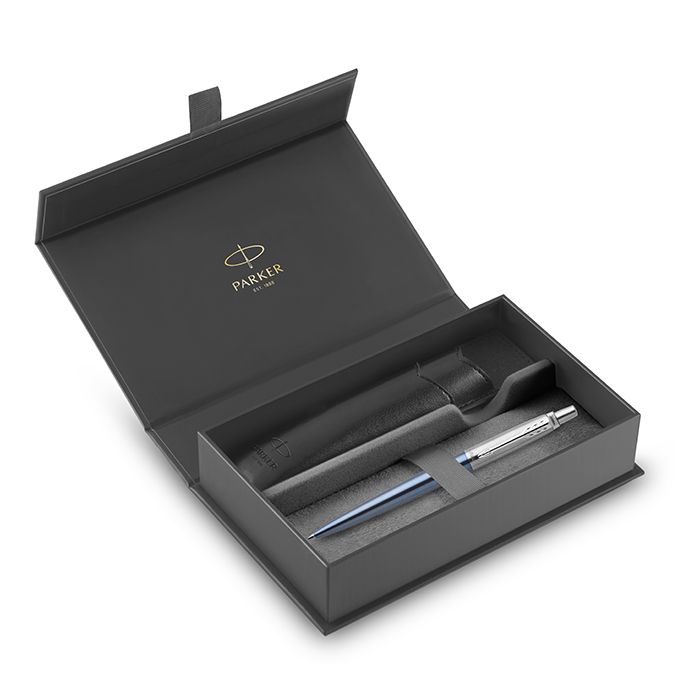 ΣΕΤ ΔΩΡΟΥ PARKER ΣΤΥΛΟ BALLPEN JOTTER CORE WATERLOO BLUE + ΜΑΥΡΗ ΘΗΚΗ 1171.1218.04