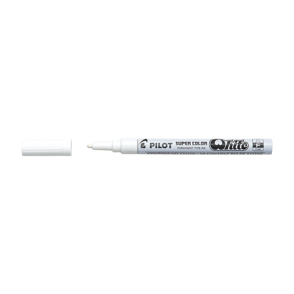 PILOT ΜΑΡΚΑΔΟΡΟΣ SUPER COLOR 3.0mm FINE ΛΕΥΚΟ 12 ΤΕΜΑΧΙΑ (Το προιόν πωλείται σε μεμονωμένα τεμάχια του ενός) PILOT ΜΑΡΚΑΔΟΡΟΣ SUPER COLOR 3.0mm FINE ΛΕΥΚΟ 12 ΤΕΜΑΧΙΑ (Το προιόν πωλείται σε μεμονωμένα τεμάχια του ενός)