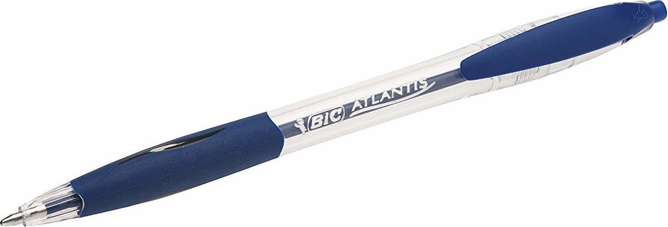 BIC ΣΤΥΛΟ BALLPOINT 1.0MM ΜΕ ΜΠΛΕ ΜΕΛΑΝΙ ATLANTIS CLASSIC