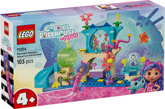 Lego Gabby's Dollhouse Mermaid Gabby's Aquarium Adventure Lego Gabby's Dollhouse Mermaid Gabby's Aquarium Adventure