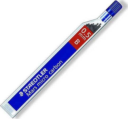 STAEDTLER 12 ΜΥΤΕΣ ΜΟΛΥΒΙΟΥ MARS MICRO CARBON ΠΑΧΟΥΣ 0.5ΜΜ ΤΥΠΟΥ B