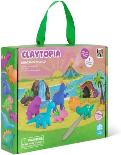 Σετ Δραστηριοτήτων Claytopia Dinosaur World