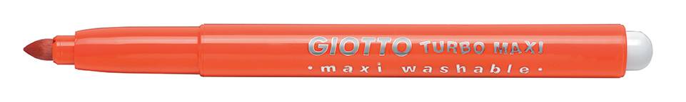 ΜΑΡΚΑΔΟΡΟΙ GIOTTO TURBO MAXI ΠΟΡΤΟΚΑΛΙ 12ΤΜΧ.