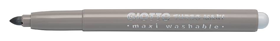 ΜΑΡΚΑΔΟΡΟΙ GIOTTO TURBO MAXI ΓΚΡΙ 12ΤΜΧ.
