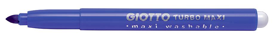 ΜΑΡΚΑΔΟΡΟΙ GIOTTO TURBO MAXI ΜΠΛΕ 12ΤΜΧ