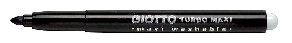 ΜΑΡΚΑΔΟΡΟΙ GIOTTO TURBO MAXI ΜΑΥΡΟ 12ΤΜΧ.