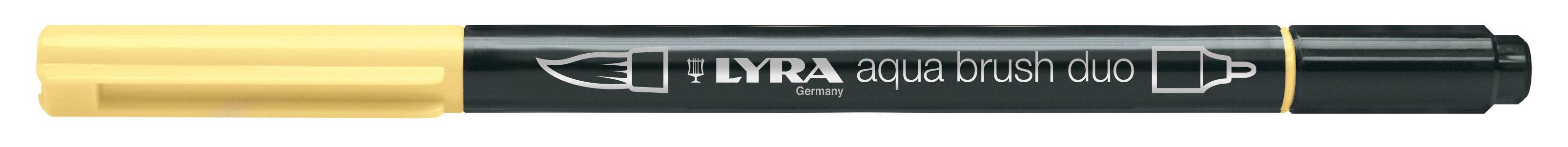 Μαρκαδόροι Lyra Aqua Brush Duo Light yellow L6520002 Μαρκαδόροι Lyra Aqua Brush Duo Light yellow L6520002
