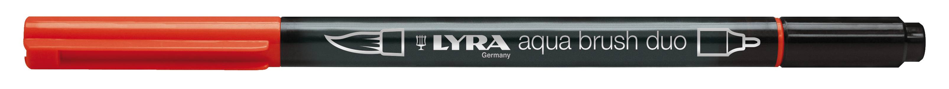 Μαρκαδόροι Lyra Aqua Brush Duo Geranium Lake L6520021