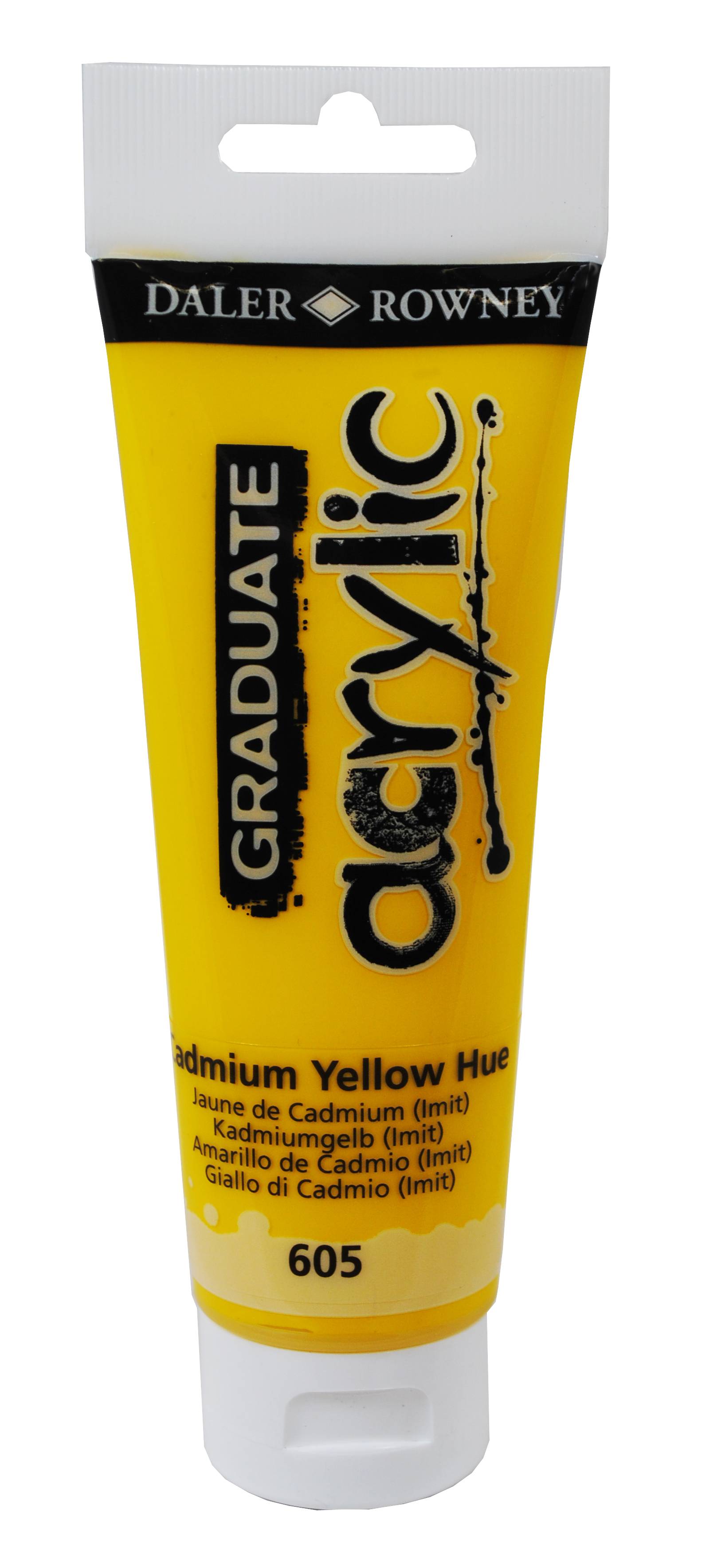 Graduate Ακρυλικά Χρώματα Cadmium Yellow Hue 120ml Graduate Ακρυλικά Χρώματα Cadmium Yellow Hue 120ml