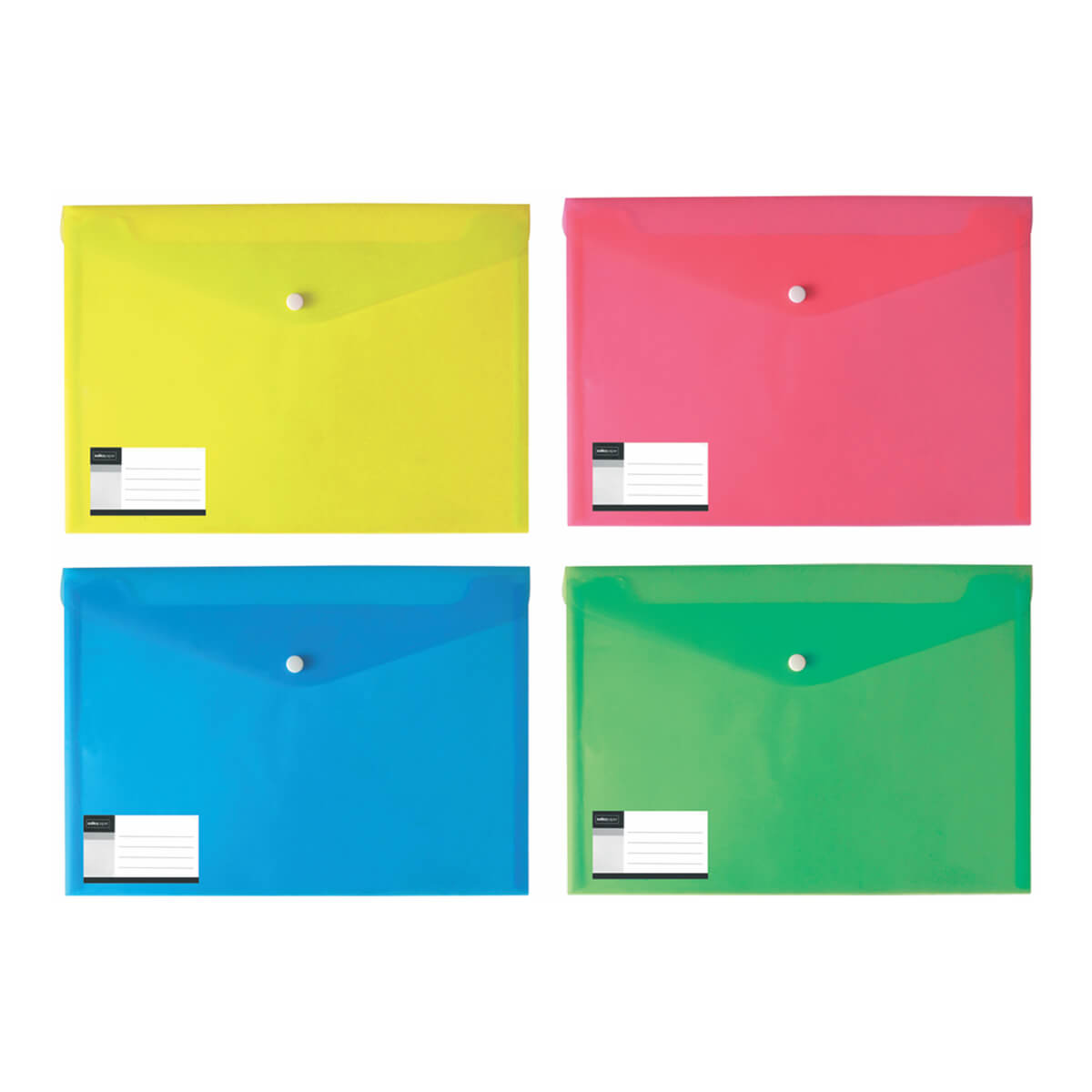 ΦΑΚΕΛΟΣ ΚΟΥΜΠΙ Α4 ΜΕ ΕΤΙΚΕΤΑ 334Χ237MM