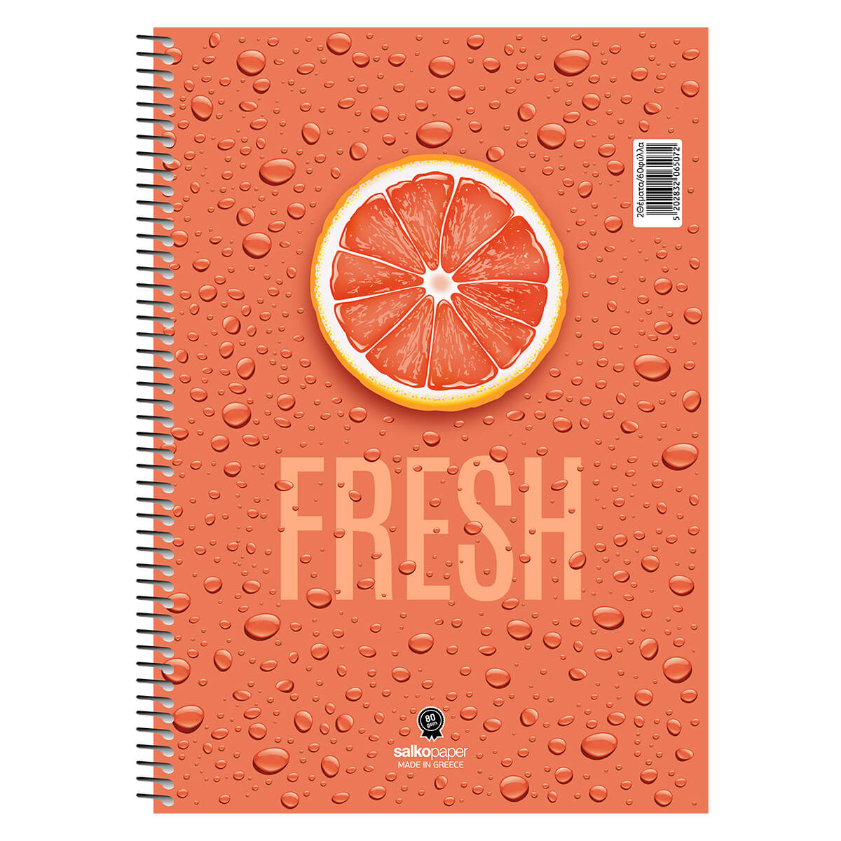 ΤΕΤΡΑΔΙΟ ΜΟΝΟ ΣΠΙΡΑΛ FRESH ΤΕΤΡΑΔΙΟ ΜΟΝΟ ΣΠΙΡΑΛ FRESH