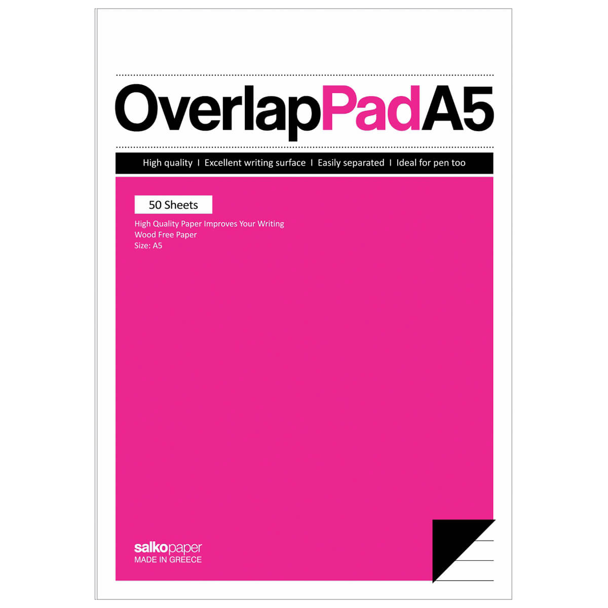 ΜΠΛΟΚ ΓΡΑΦΗΣ 50Φ. OVERLAP