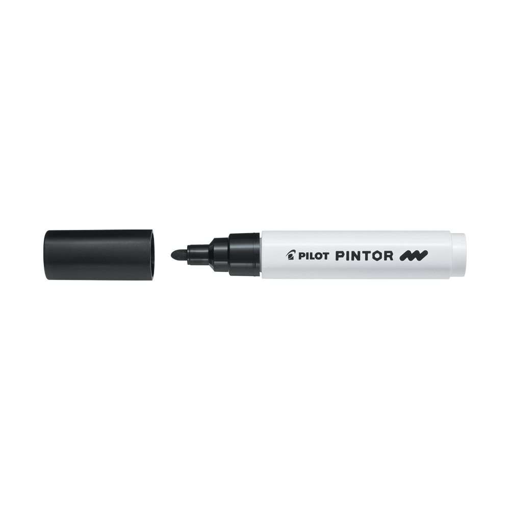 PILOT ΜΑΡΚΑΔΟΡΟΙ PINTOR MEDIUM ΜΑΥΡΟ 6 ΤΕΜΑΧΙΑ (Το προιόν πωλείται σε μεμονωμένα τεμάχια του ενός)