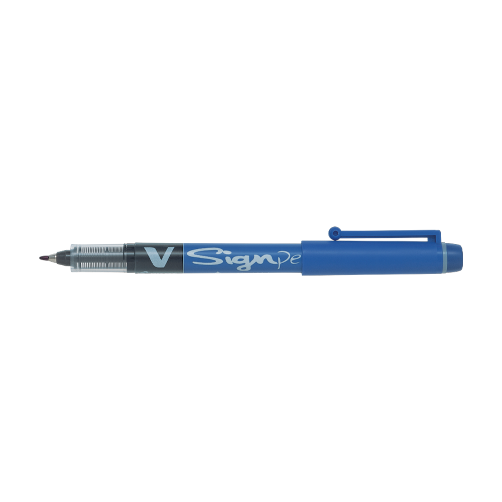 PILOT ΣΤΥΛΟ ΜΑΡΚΑΔΟΡΟΣ V-SIGN PEN 0.6mm ΜΠΛΕ 12 ΤΕΜΑΧΙΑ (Το προιόν πωλείται σε μεμονωμένα τεμάχια του ενός)