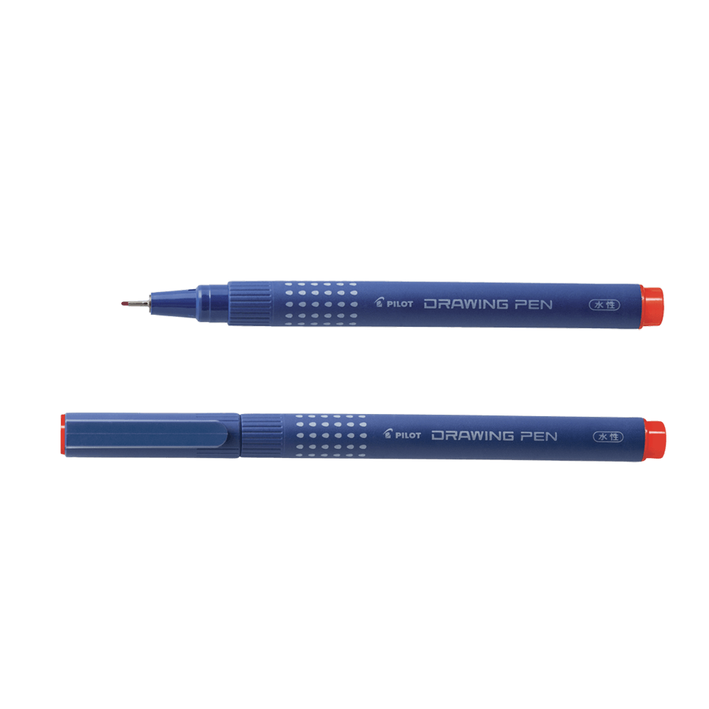 PILOT ΡΑΠΙΤΟΓΡΑΦΟΣ 1.0mm  DRAWING PEN  BROAD ΚΟΚΚΙΝΟΣ 12 ΤΕΜΑΧΙΑ (Το προιόν πωλείται σε μεμονωμένα τεμάχια του ενός)