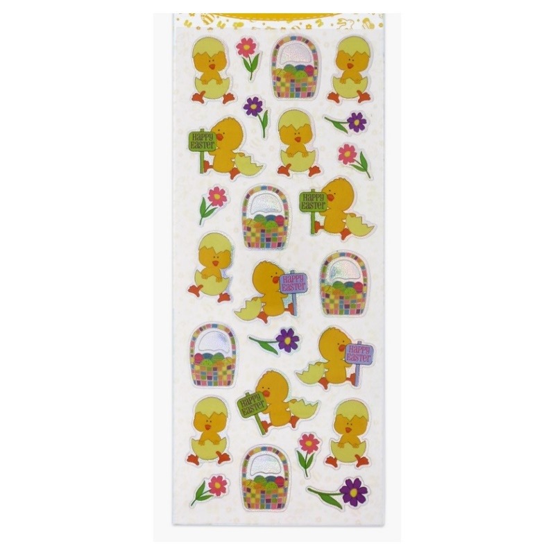 ΑΥΤΟΚΟΛΛΗΤΑ STICKERS 1719 EASTER CHICKS 31X11cm ΑΥΤΟΚΟΛΛΗΤΑ STICKERS 1719 EASTER CHICKS 31X11cm
