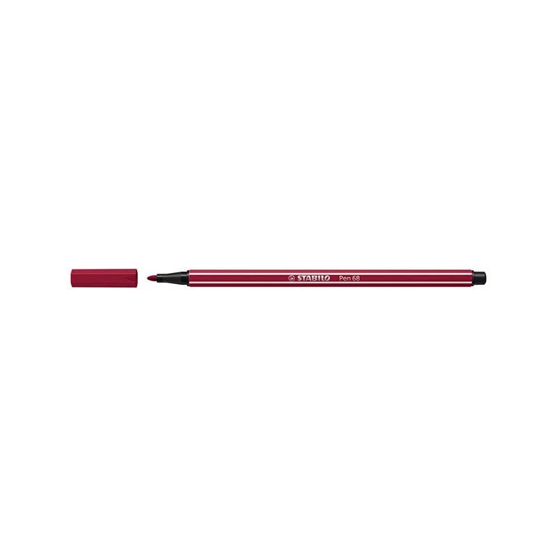 Stabilo Pen 68/19 Μπορντό Σκούρο Μαρκαδόρος 1.4mm