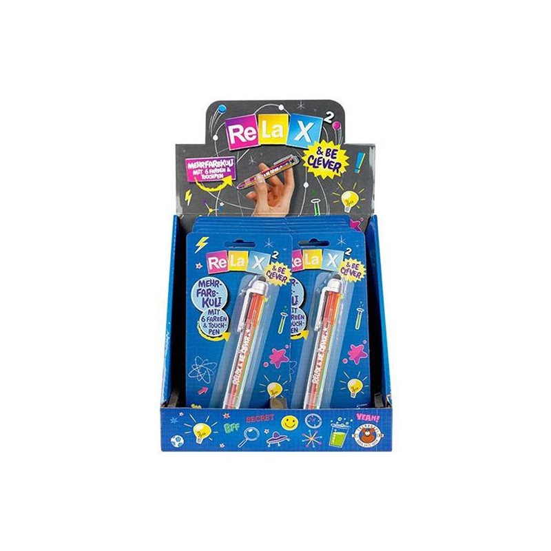 ΣΤΥΛΟ TREND 951564 RELAX & CLEVER MULTI PEN 6COLOUR & TOUCH PEN