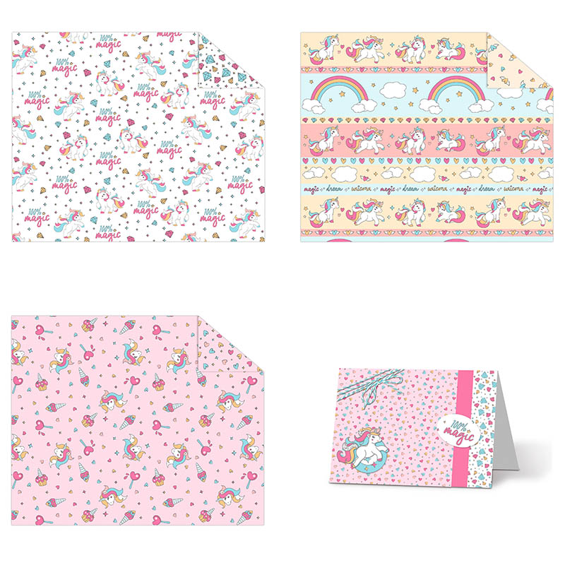 ΧΑΡΤΙ URSUS 50x68/300gr UNICORN ASSORTED