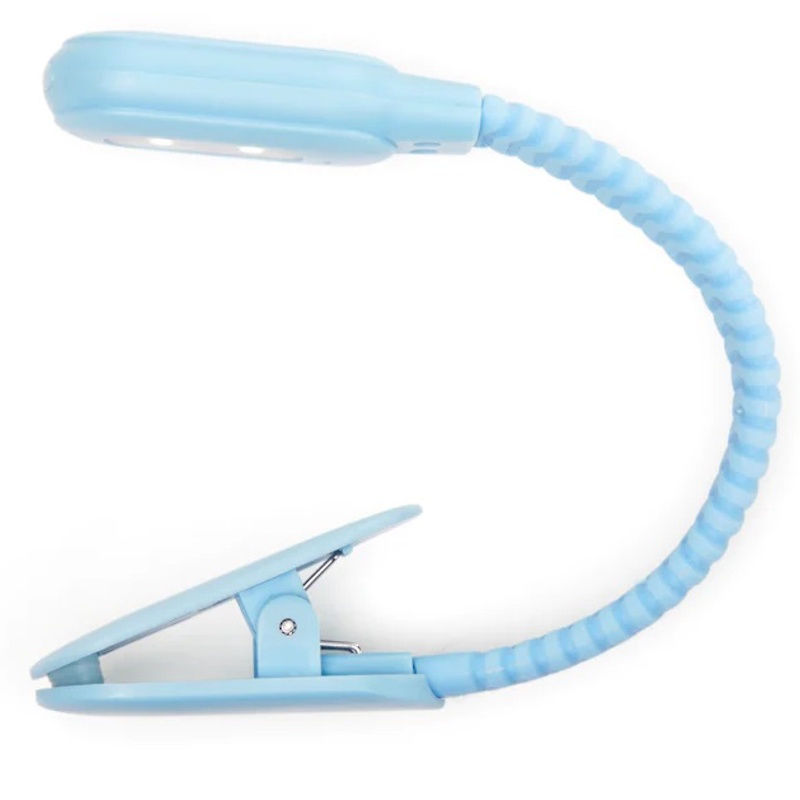 Φωτιστικό Kikkerland επαναφορτιζόμενο για βιβλία γαλάζιο