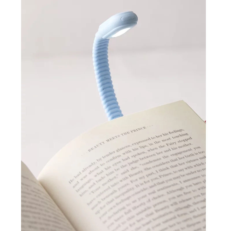 Φωτιστικό Kikkerland επαναφορτιζόμενο για βιβλία γαλάζιο