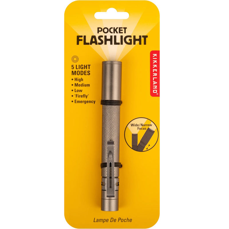 Φακός pocket LED Kikkerland FL66