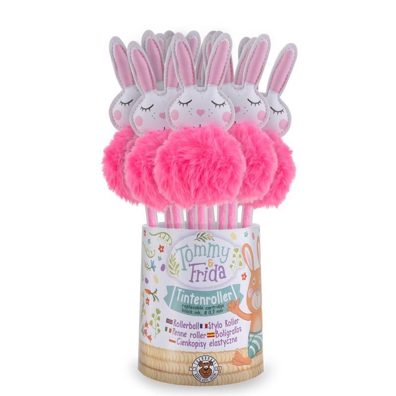 ΣΤΥΛΟ TREND 961051 TOM&FRIDA ROLLERBALL BUNNY 0,7m ΣΤΥΛΟ TREND 961051 TOM&FRIDA ROLLERBALL BUNNY 0,7m